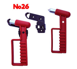 Emergency Exit Glass Breaker Hammer (Square Model) (Happich Type)